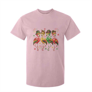 Funny Juneteenth Flamingos Squad T Shirt For Kid African American Heritage TS12 Light Pink Print Your Wear