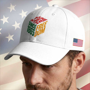 Juneteenth 1865 Freedom Baseball Cap African American Pride TS12 Print Your Wear