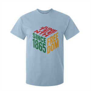 Juneteenth 1865 Freedom T Shirt For Kid African American Pride TS12 Light Blue Print Your Wear