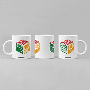 Juneteenth 1865 Freedom Coffee Mug African American Pride TS12 Print Your Wear