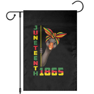 Funny Juneteenth Goose Garden Flag African American Pride Gift TS12 Black Print Your Wear