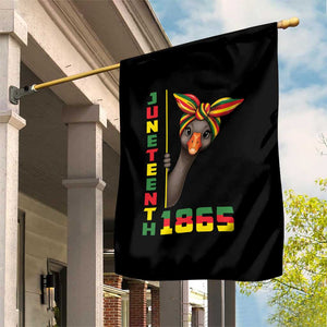 Funny Juneteenth Goose Garden Flag African American Pride Gift TS12 Print Your Wear