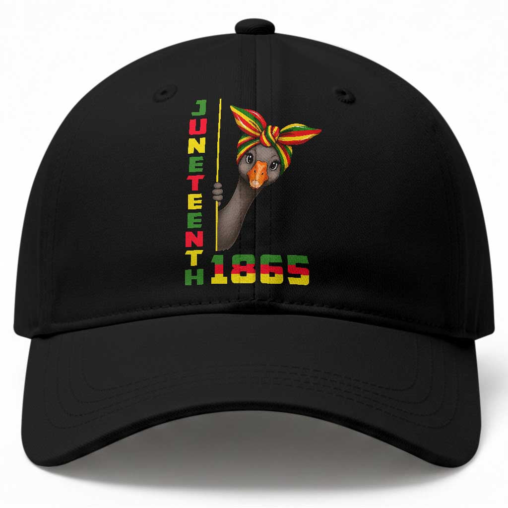 Funny Juneteenth Goose Baseball Cap African American Pride Gift TS12 Print Your Wear