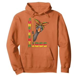 Funny Juneteenth Goose Hoodie African American Pride Gift TS12 Orange Print Your Wear