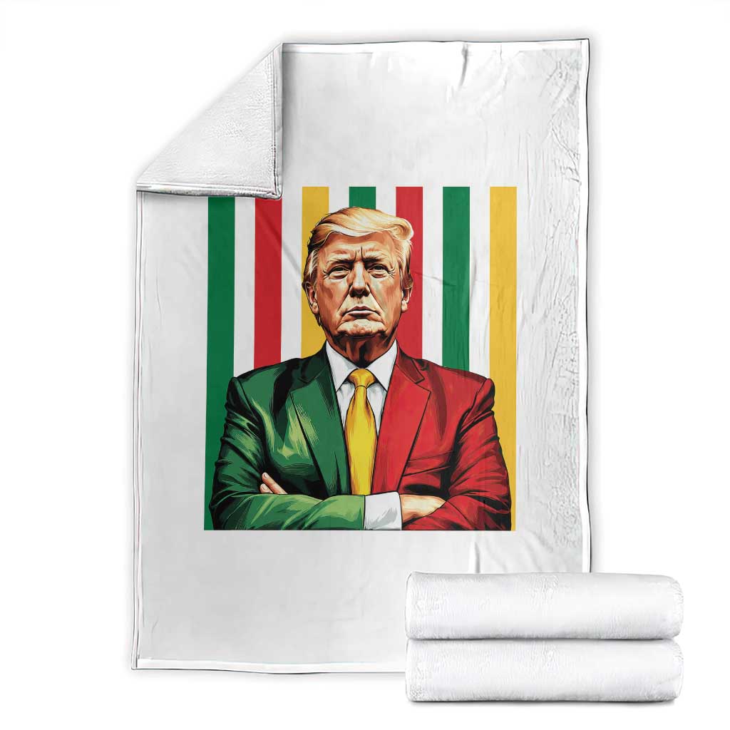 Juneteenth American Leader Inspiration Throw Blanket 1865 American Heritage Gift TS12 White Print Your Wear