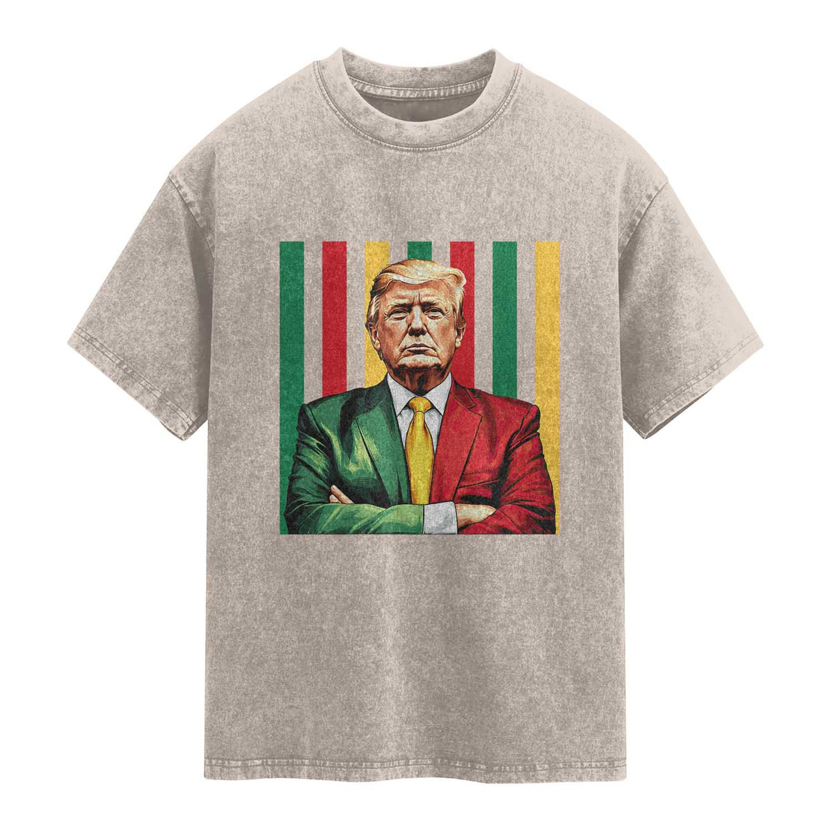 Juneteenth American Leader Inspiration Washed Cotton T-Shirt 1865 American Heritage Gift