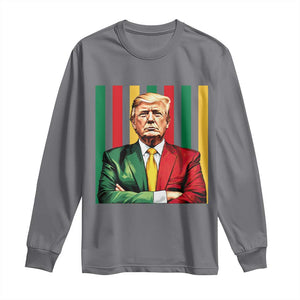 Juneteenth American Leader Inspiration Long Sleeve Shirt 1865 American Heritage Gift TS12 Charcoal Print Your Wear