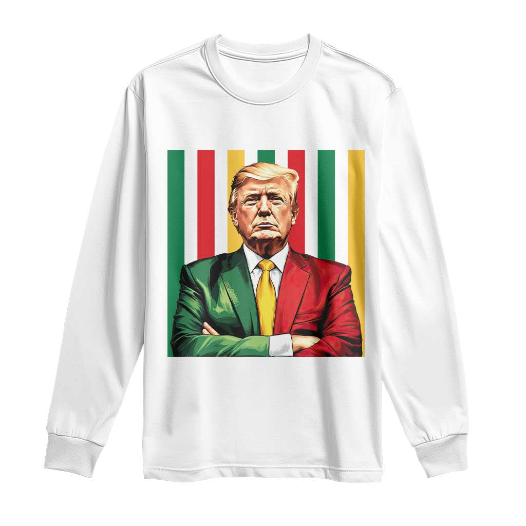 Juneteenth American Leader Inspiration Long Sleeve Shirt 1865 American Heritage Gift TS12 White Print Your Wear