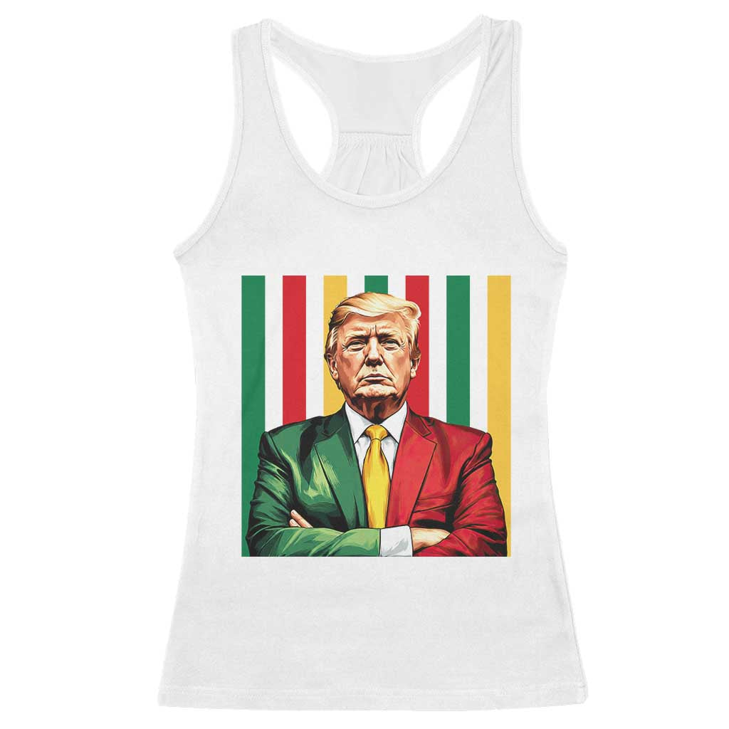 Juneteenth American Leader Inspiration Racerback Tank Top 1865 American Heritage Gift TS12 White Print Your Wear