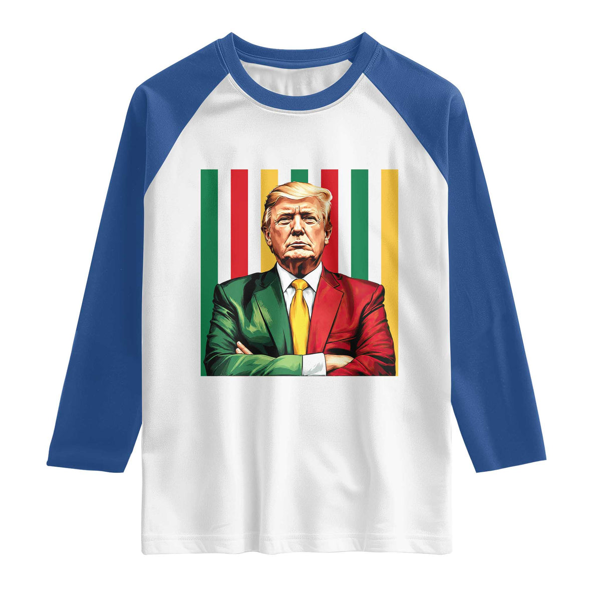 Juneteenth American Leader Inspiration Raglan Shirt 1865 American Heritage Gift TS12 White Royal Print Your Wear