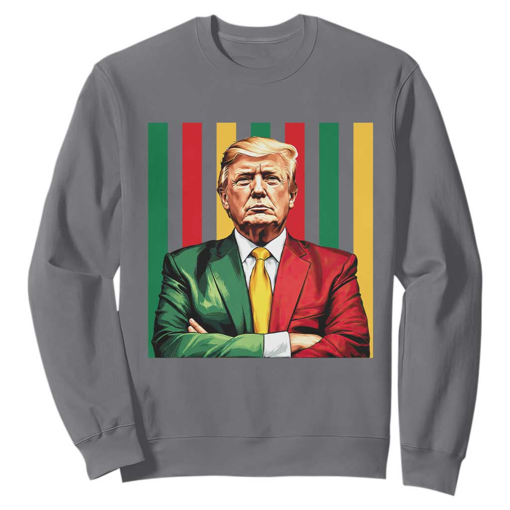 Juneteenth American Leader Inspiration Sweatshirt 1865 American Heritage Gift TS12 Charcoal Print Your Wear