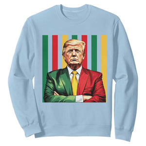 Juneteenth American Leader Inspiration Sweatshirt 1865 American Heritage Gift TS12 Light Blue Print Your Wear