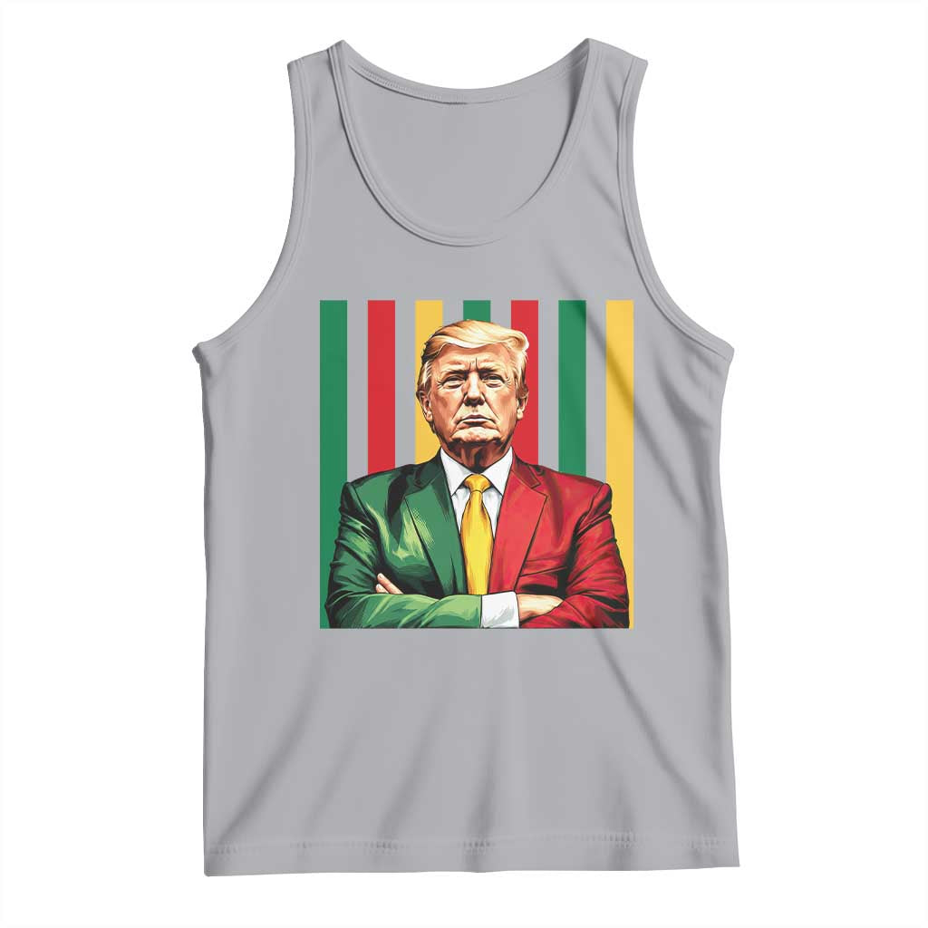 Juneteenth American Leader Inspiration Tank Top 1865 American Heritage Gift TS12 Athletic Heather Print Your Wear