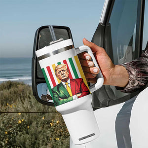 Juneteenth American Leader Inspiration Tumbler With Handle 1865 American Heritage Gift TS12 Print Your Wear