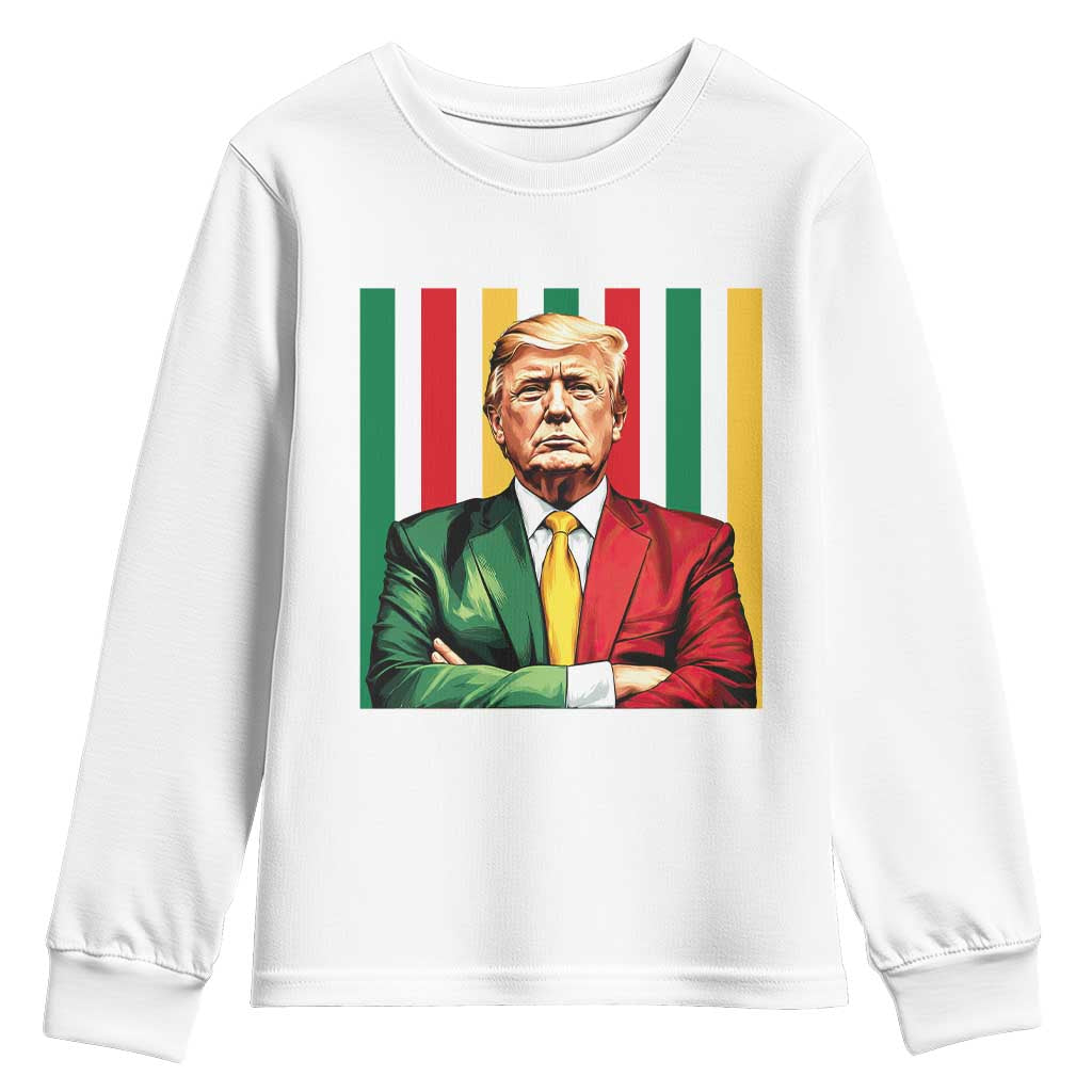Juneteenth American Leader Inspiration Youth Sweatshirt 1865 American Heritage Gift TS12 White Print Your Wear