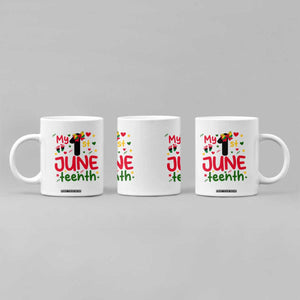 My First Juneteenth Coffee Mug African American Baby Freedom Day TS12 Print Your Wear