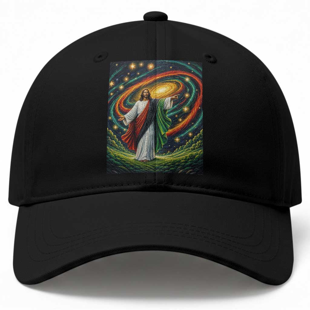 Black Jesus Juneteenth Baseball Cap African American Christian Pride TS12 Print Your Wear