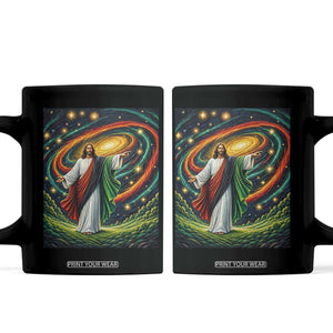 Black Jesus Juneteenth Coffee Mug African American Christian Pride TS12 Black Print Your Wear