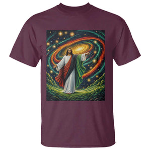 Black Jesus Juneteenth T Shirt African American Christian Pride TS12 Maroon Print Your Wear