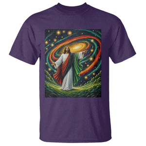 Black Jesus Juneteenth T Shirt African American Christian Pride TS12 Purple Print Your Wear