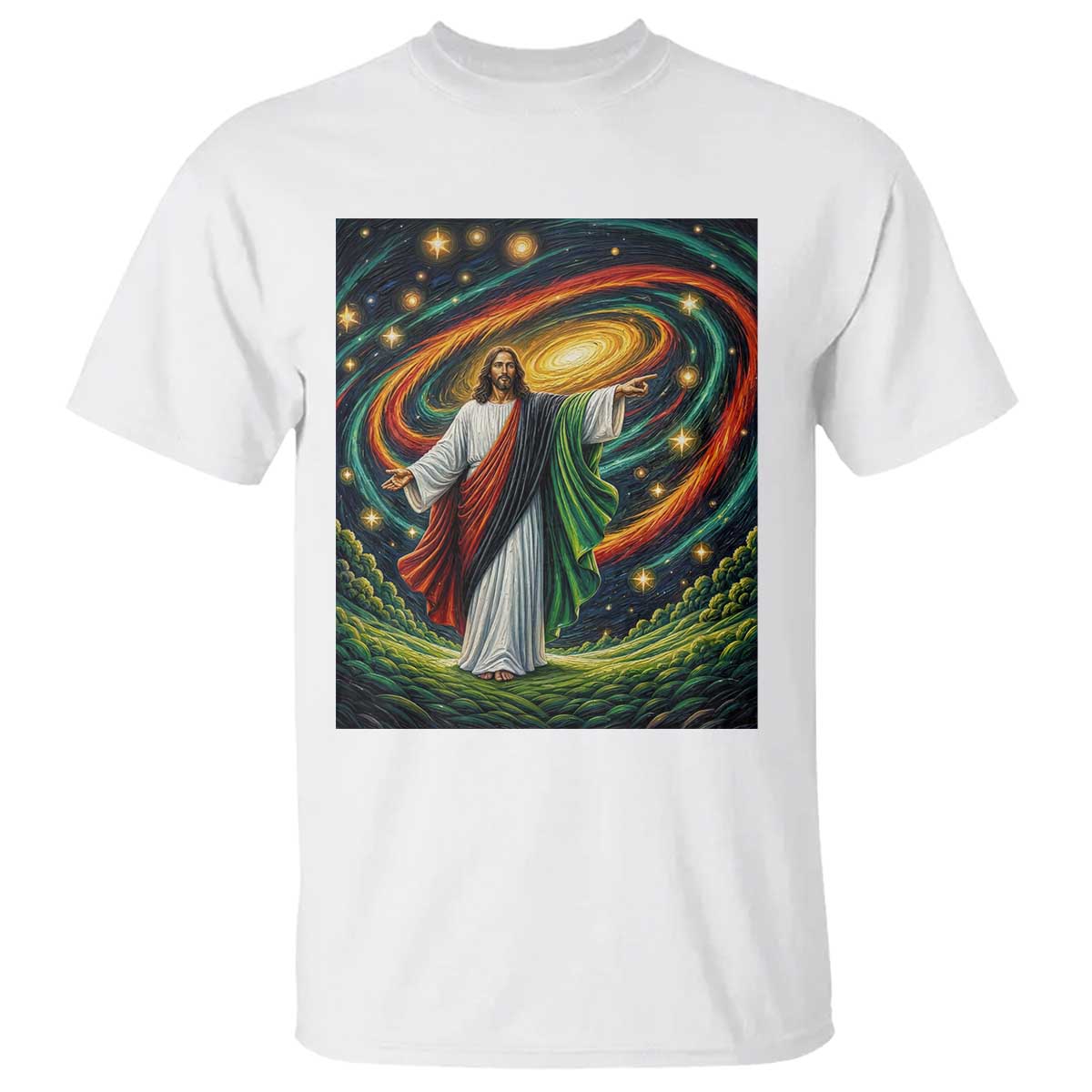 Black Jesus Juneteenth T Shirt African American Christian Pride TS12 White Print Your Wear