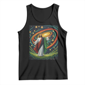 Black Jesus Juneteenth Tank Top African American Christian Pride TS12 Black Print Your Wear