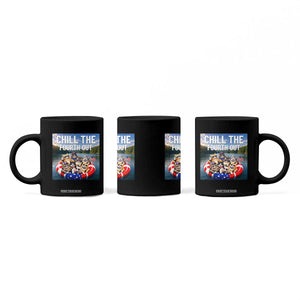 Funny Americana Cat Squad Coffee Mug Chill The Fourth Out TS12 Print Your Wear