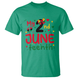 My Second Juneteenth T Shirt African American Baby Freedom Day TS12 Irish Green Print Your Wear