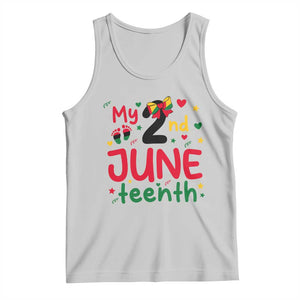 My Second Juneteenth Tank Top African American Baby Freedom Day TS12 Ash Print Your Wear