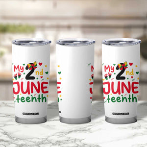 My Second Juneteenth Tumbler Cup African American Baby Freedom Day TS12 Print Your Wear