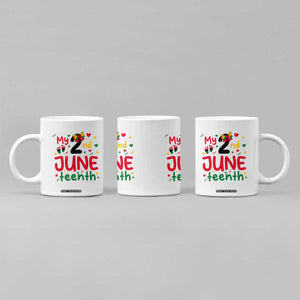 My Second Juneteenth Coffee Mug African American Baby Freedom Day TS12 Print Your Wear