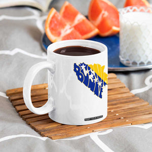 Bosnia And Herzegovina Word Art Map Coffee Mug Bosnian Pride Gift TS12 Print Your Wear