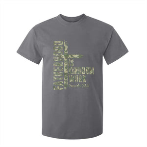 Fatherhood Is Kingdom Work T Shirt For Kid Camo Christian Fathers Day Gift TS12 Charcoal Print Your Wear
