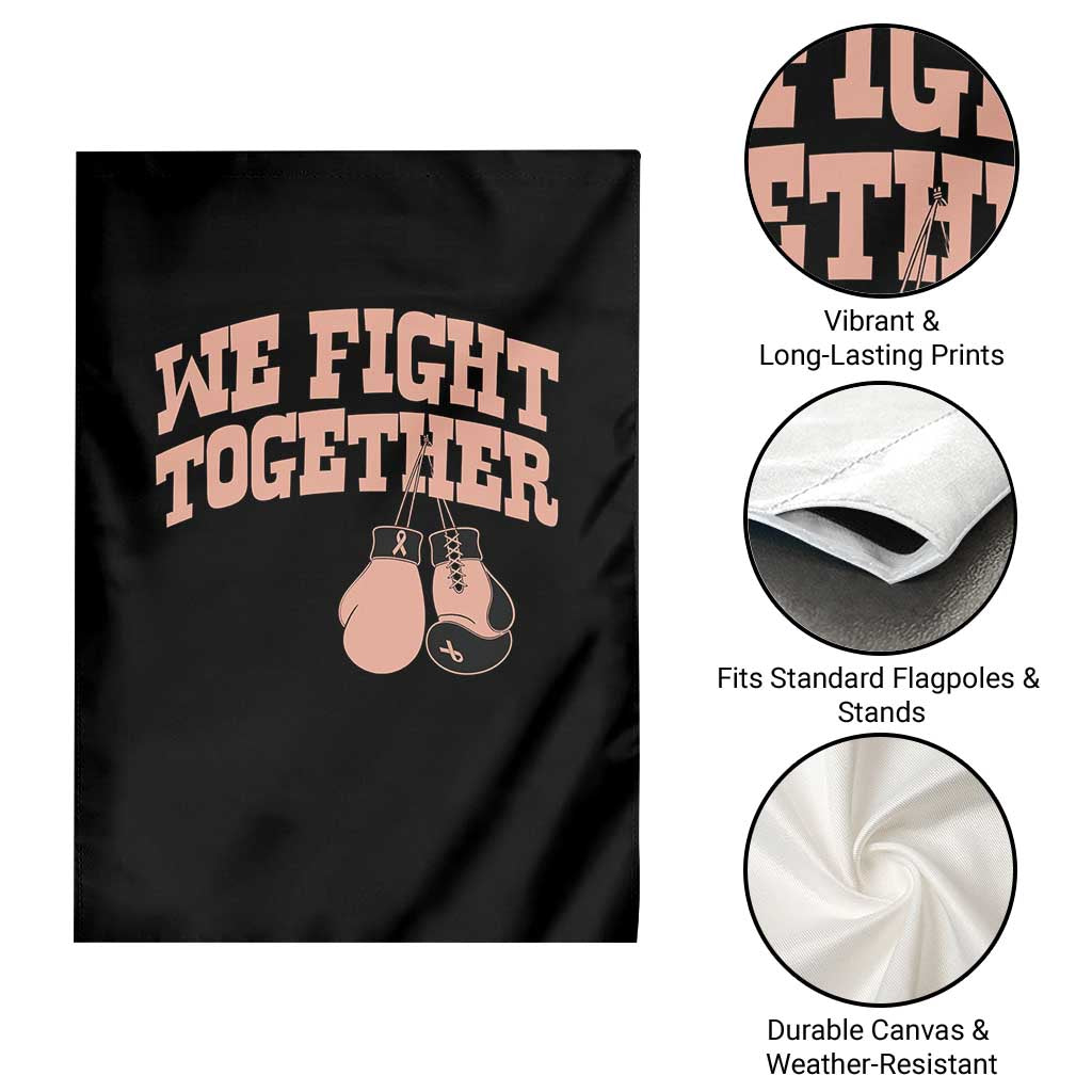 Endometrial Cancer Warrior Garden Flag We Fight Together Boxing Gift TS12 Print Your Wear