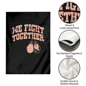 Endometrial Cancer Warrior Garden Flag We Fight Together Boxing Gift TS12 Print Your Wear
