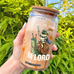 Funny Medieval Knight Frog Meme With Sword Glass Can Twas The Tism MLord TS12 Black Print Your Wear
