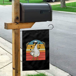 Funny Duck Drinking Garden Flag Coffee Lover Gift TS12 Print Your Wear