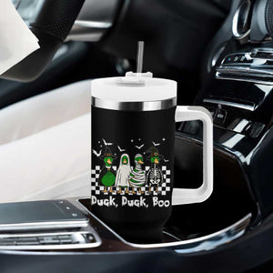 Halloween Duck Duck Boo Tumbler With Handle Funny Spooky Gift TS12 Print Your Wear