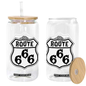 Spooky Halloween Route Highway 666 Glass Can Dark Haunted Road Adventure