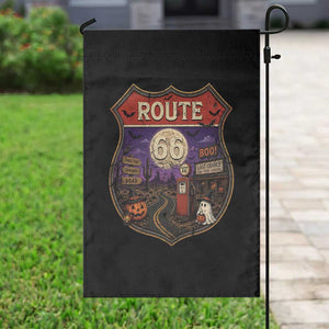 Halloween Route Highway 66 Garden Flag Spooky Mother Road Travel