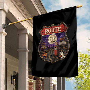 Halloween Route Highway 66 Garden Flag Spooky Mother Road Travel