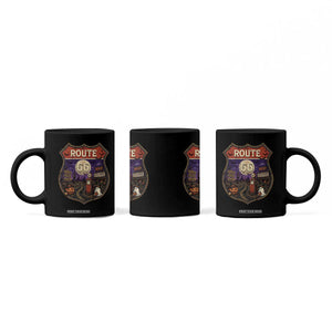 Halloween Route Highway 66 Coffee Mug Spooky Mother Road Travel