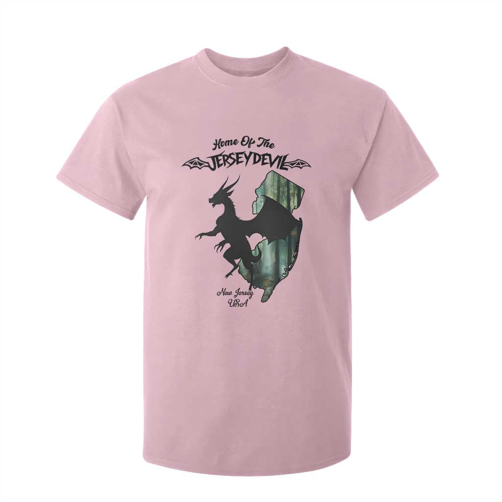 Home Of The Jersey Devil T Shirt For Kid Cryptid Gift TS12 Light Pink Print Your Wear