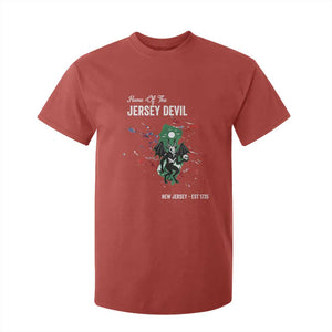 Jersey Devil T Shirt For Kid Home Of New Jersey Est 1735 Cryptid Gift TS12 Red Print Your Wear