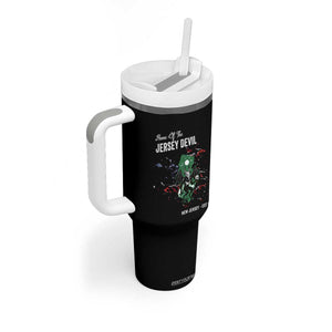 Jersey Devil Tumbler With Handle Home Of New Jersey Est 1735 Cryptid Gift TS12 Print Your Wear