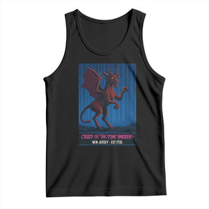 Jersey Devil Tank Top Creep Of The Pine Barrens New Jersey Est 1735 TS12 Black Print Your Wear