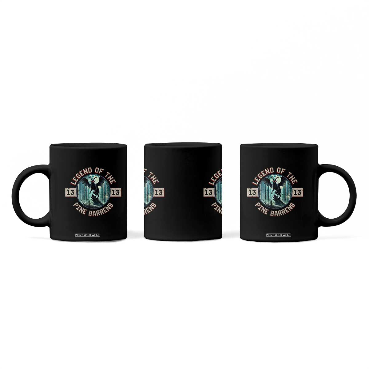 Jersey Devil Coffee Mug Cryptid Gift Legend Of The Pine Barrens TS12 Print Your Wear