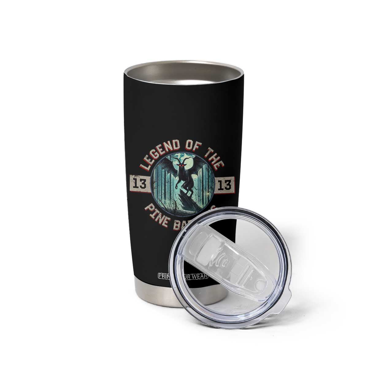 Jersey Devil Tumbler Cup Cryptid Gift Legend Of The Pine Barrens TS12 Print Your Wear