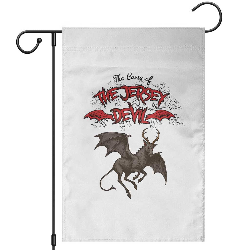 Jersey Devil Garden Flag The Curse Of The Cryptid Gothic Horror Gift TS12 White Print Your Wear