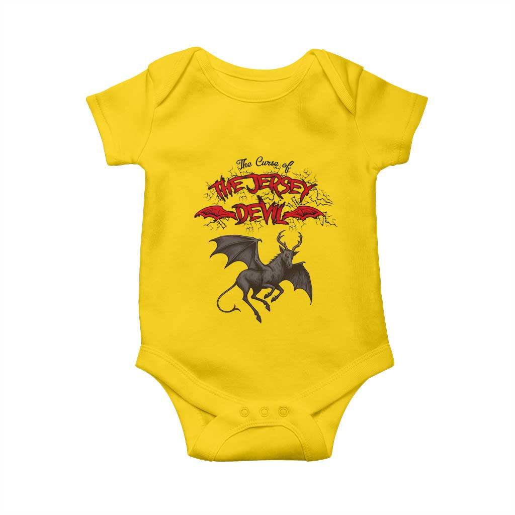 Jersey Devil Baby Onesie The Curse Of The Cryptid Gothic Horror Gift TS12 Daisy Print Your Wear